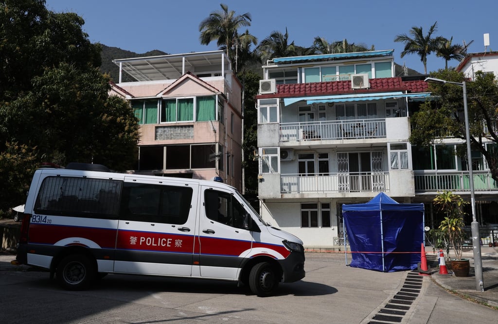 The house in which the remains of model Abby Choi were found in February, in the same village linked to the mall murders. Photo: Yik Yeung-man