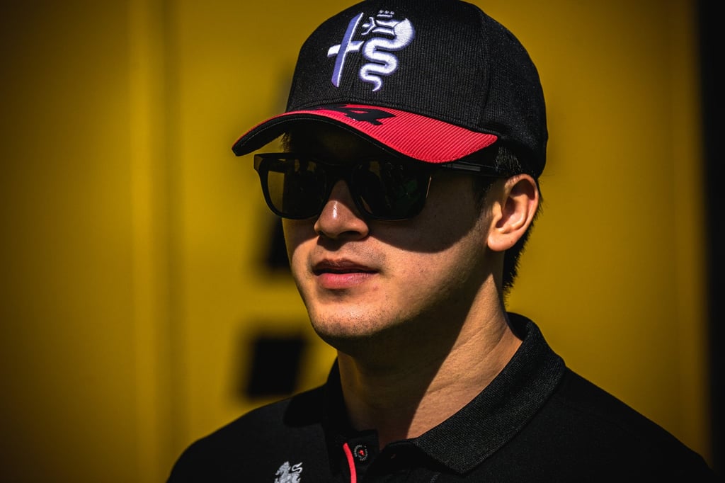 Zhou Guanyu of Alfa Romeo said he was pleased with his weekend efforts in Barcelona. Photo: dpa Zhou Guanyu of Alfa Romeo said he was pleased with his weekend efforts in Barcelona. Photo: dpa