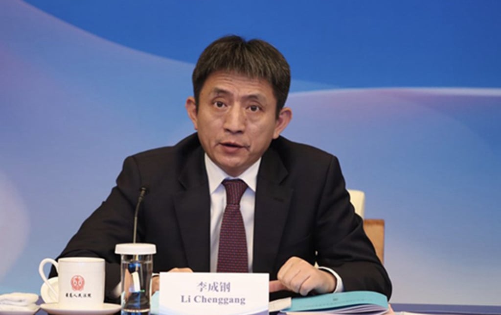 Li Chenggang, the Chinese ambassador to the WTO, criticised a series of EU trade measures. Photo: Handout Li Chenggang, the Chinese ambassador to the WTO, criticised a series of EU trade measures. Photo: Handout