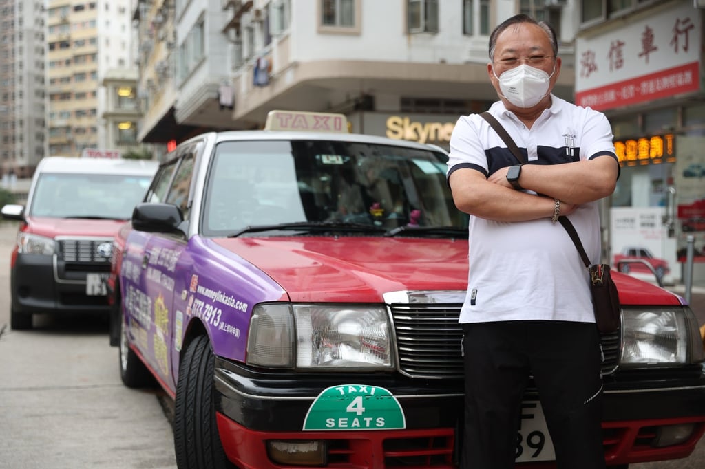 Yu Kwong-ho became a taxi driver when he was forced to retire at 55. Photo: Yik Yeung-man Yu Kwong-ho became a taxi driver when he was forced to retire at 55. Photo: Yik Yeung-man