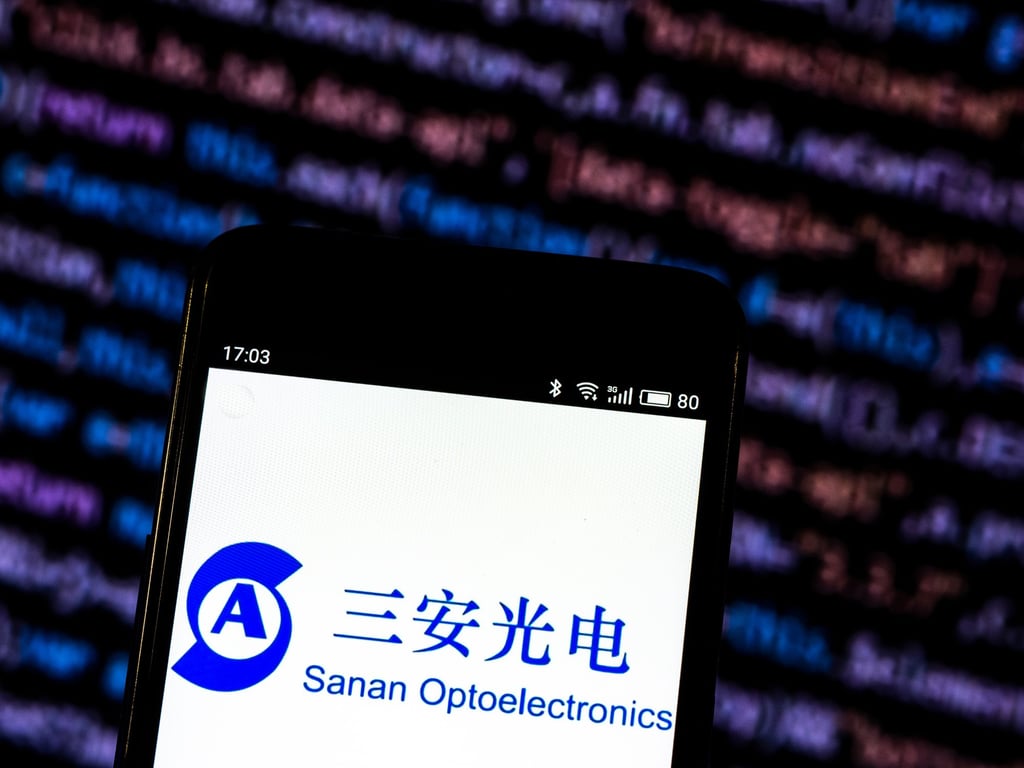 Sanan Optoelectronics is China’s market leader in so-called compound semiconductors, including silicon carbide and gallium nitride. Photo: Shutterstock Sanan Optoelectronics is China’s market leader in so-called compound semiconductors, including silicon carbide and gallium nitride. Photo: Shutterstock
