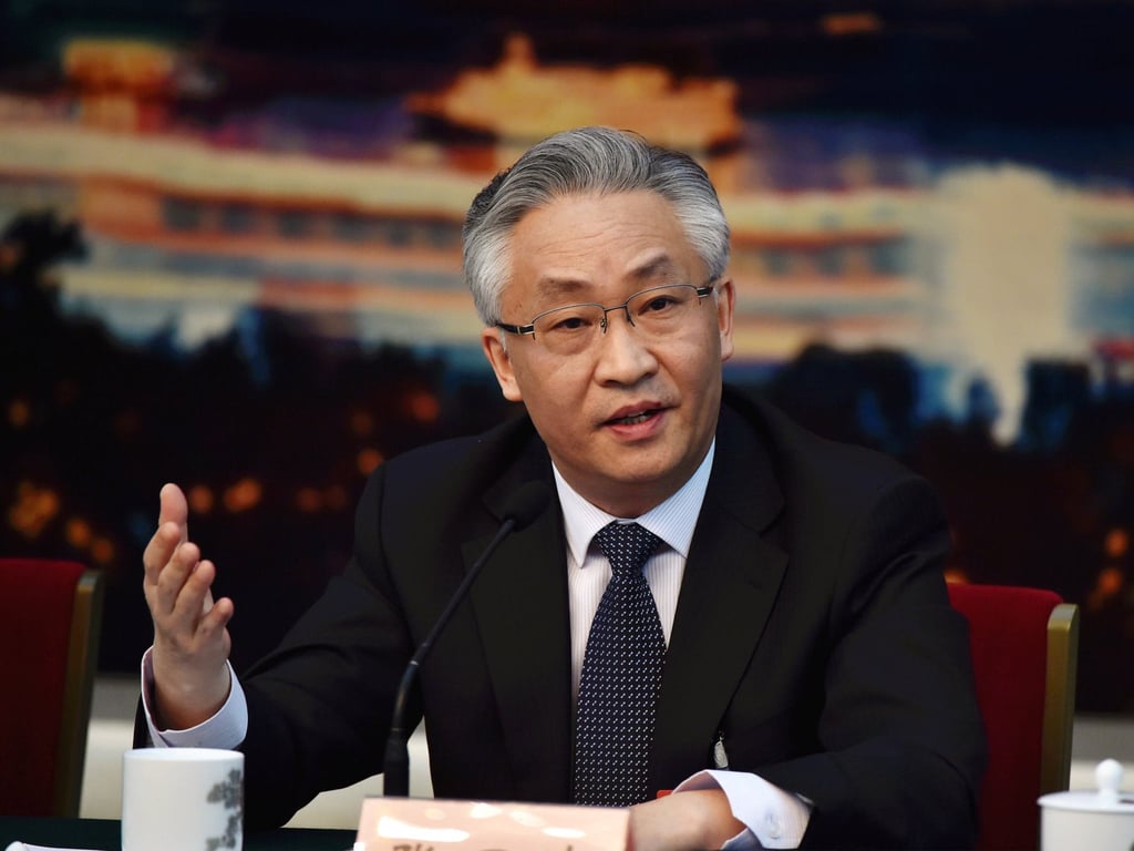Zhang Guoqing, pictured in 2017, is promoting breakthroughs, innovation and collaboration with researchers, to China’s advanced manufacturing sector. Photo: Reuters Zhang Guoqing, pictured in 2017, is promoting breakthroughs, innovation and collaboration with researchers, to China’s advanced manufacturing sector. Photo: Reuters