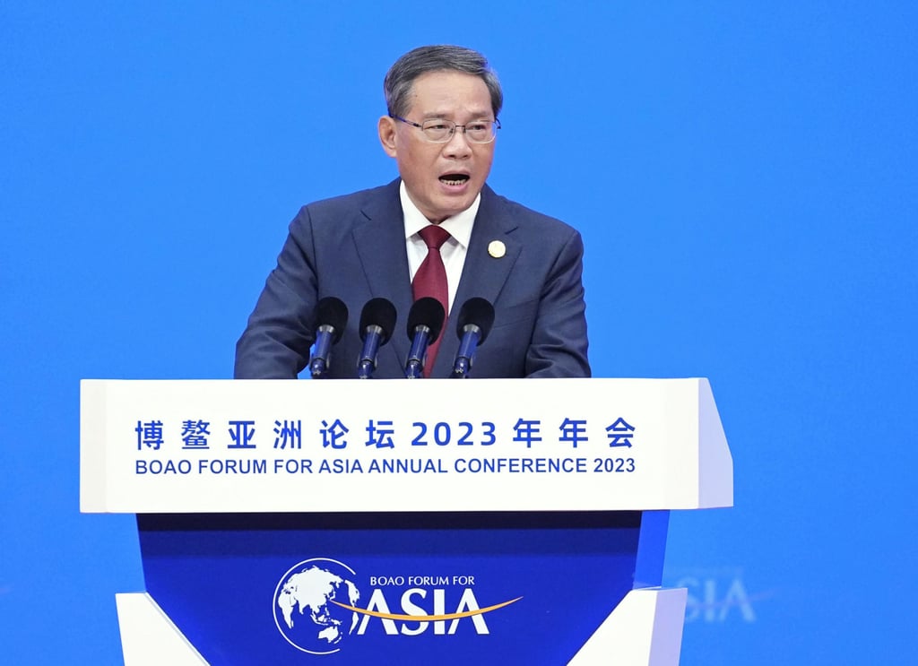 China’s latest effort to improve access for foreign investors is seen as aimed at building a unified domestic market, a key tool for Premier Li Qiang (shown) to drive policy and restore investor confidence. Photo: Kyodo