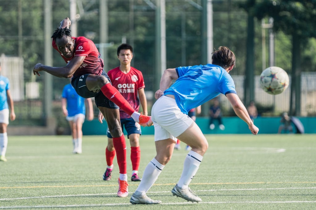 Tiekoro Sissoko from Congo plays for North District. Photo: Handout