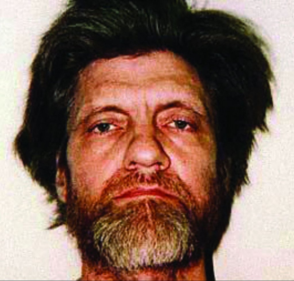 Ted Kaczynski in 1996. Known as the Unabomber, Kaczynski terrorised Americans for nearly two decades from the 1970s to the 1990s with a bombing campaign. Photo: Handout / FBI / AFP Ted Kaczynski in 1996. Known as the Unabomber, Kaczynski terrorised Americans for nearly two decades from the 1970s to the 1990s with a bombing campaign. Photo: Handout / FBI / AFP