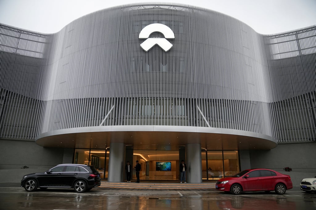 Nio’s delivery centre in Nanxiang, Shanghai. Photo: Reuters Nio’s delivery centre in Nanxiang, Shanghai. Photo: Reuters