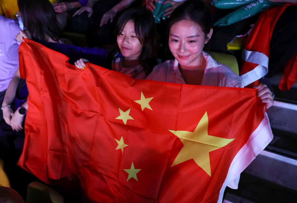 Chinese fans turned out in numbers to cheer on the team at the FIVB Women’s Volleyball Nations League game. Photo: Yik Yeung-man