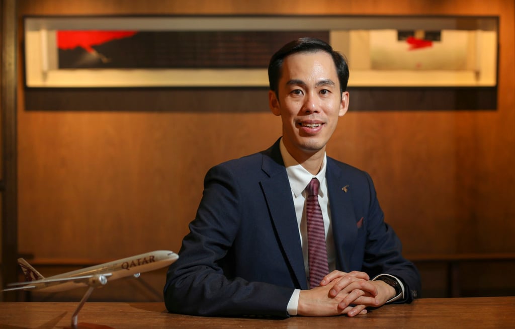 Qatar Airways’ North Asia manager Chan Cheong-eu predicts that supply and demand will continue to remain an issue. Photo: Xiaomei Chen Qatar Airways’ North Asia manager Chan Cheong-eu predicts that supply and demand will continue to remain an issue. Photo: Xiaomei Chen
