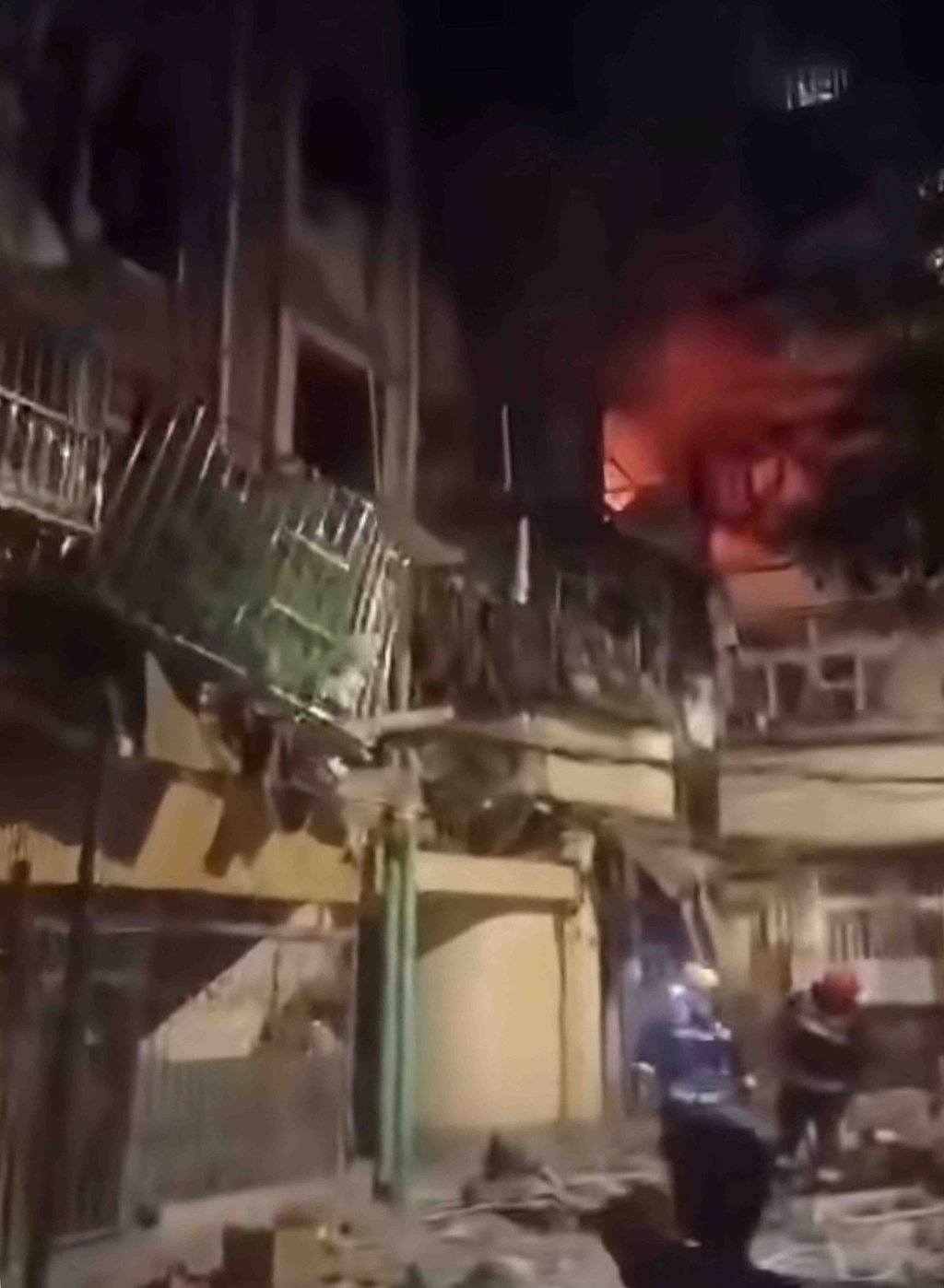 Investigators believe the explosions in Tianjin were intentionally set off by fireworks. Photo: Weibo Investigators believe the explosions in Tianjin were intentionally set off by fireworks. Photo: Weibo