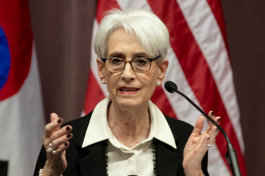 US Deputy Secretary of State Wendy Sherman earlier indicated the US would waive its entry restrictions placed on Hong Kong Chief Executive John Lee after he was sanctioned. Photo: EPA-EFE US Deputy Secretary of State Wendy Sherman earlier indicated the US would waive its entry restrictions placed on Hong Kong Chief Executive John Lee after he was sanctioned. Photo: EPA-EFE