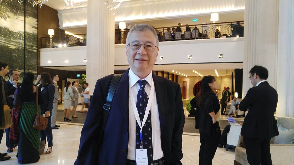 Andrew Yang Nien-dzu, a former Taiwanese defence minister, says “‘one country two systems’ has no market in Taiwan”. Photo: Minnie Chan Andrew Yang Nien-dzu, a former Taiwanese defence minister, says “‘one country two systems’ has no market in Taiwan”. Photo: Minnie Chan