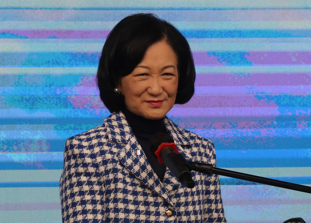 Former Hong Kong security minister and now Exco member Regina Ip says whistle-blowers are not in jeopardy in Hong Kong. Photo: Jonathan Wong