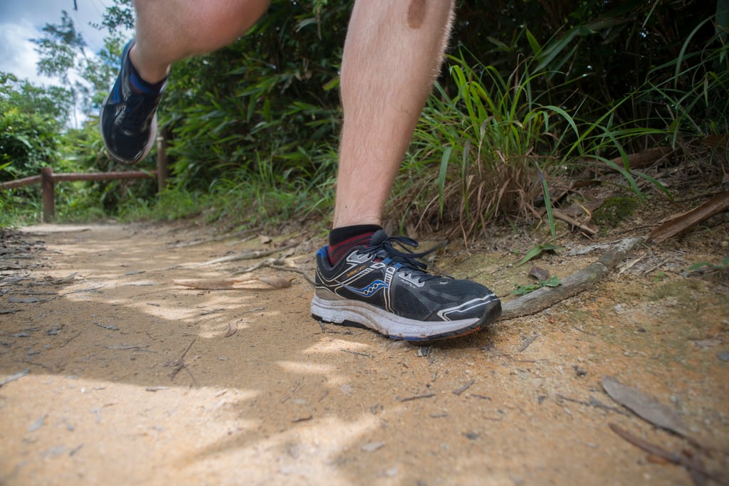 Running uphill will improve your flat running too. Photo: Antony Dickson Running uphill will improve your flat running too. Photo: Antony Dickson