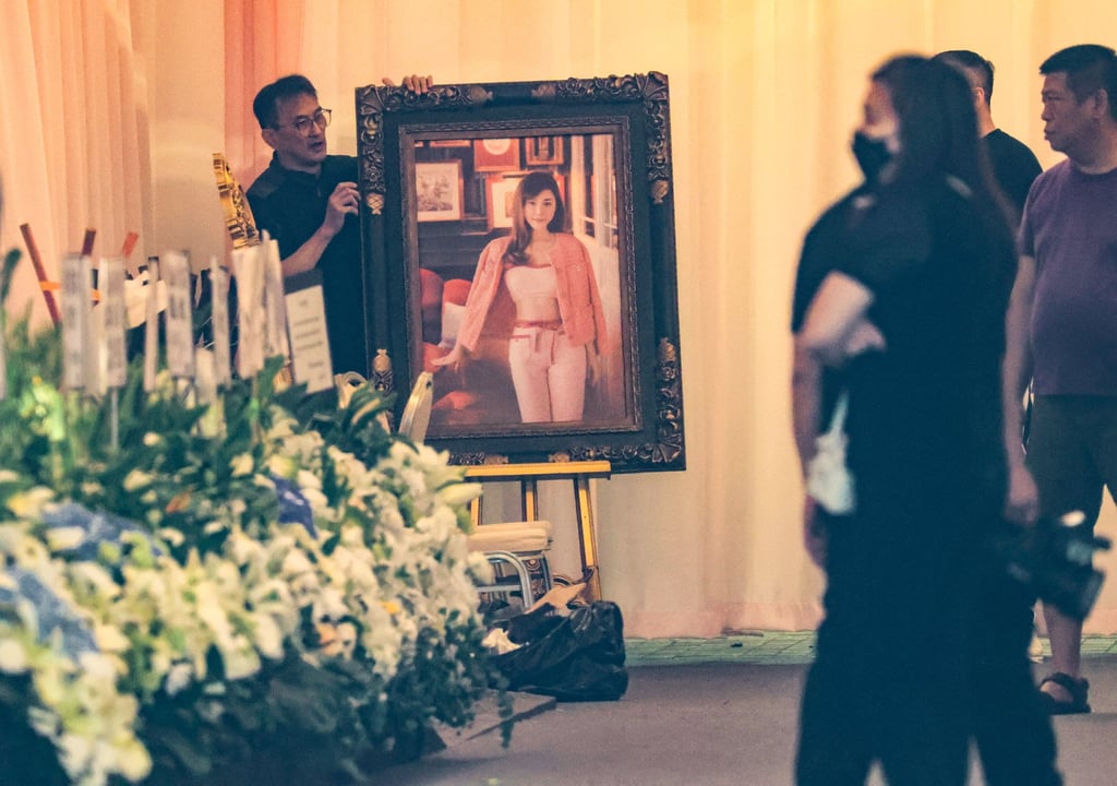 A portrait of the socialite at Po Fook Memorial Hall in Tai Wai. Photo: Jelly Tse