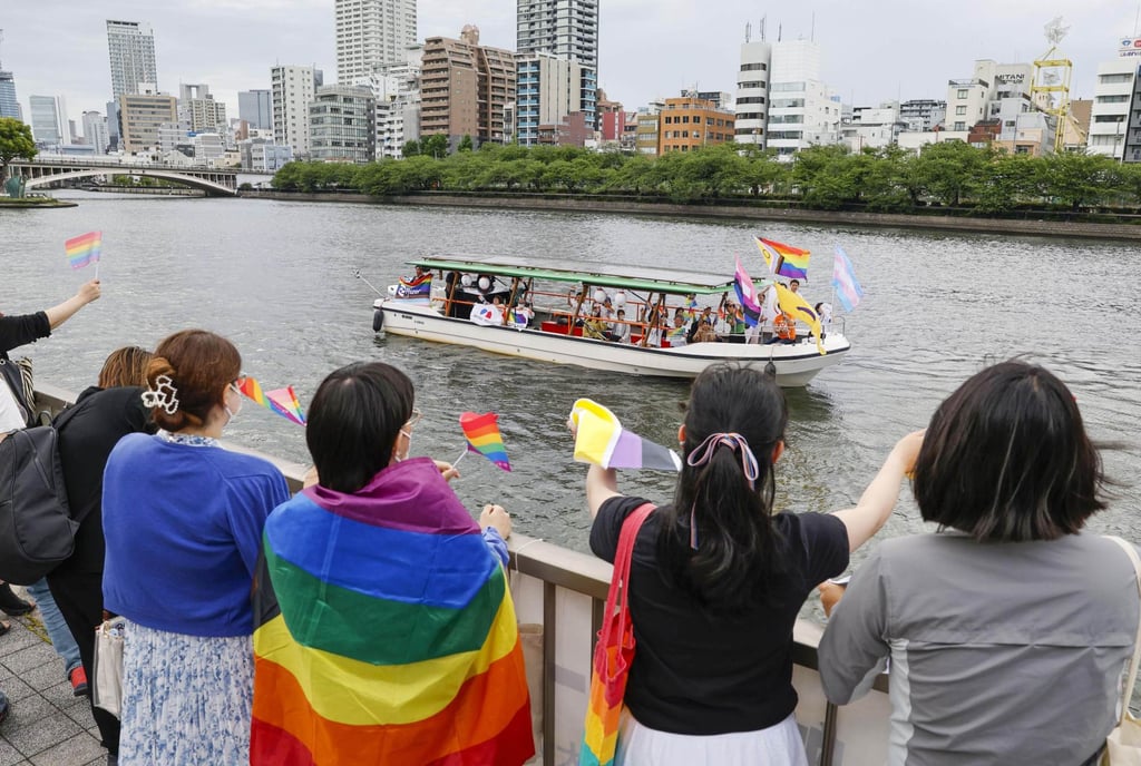 The bill passed by both houses of Japan’s parliament does little to move the needle for the rights of sexual minorities in the country. Photo: Kyodo The bill passed by both houses of Japan’s parliament does little to move the needle for the rights of sexual minorities in the country. Photo: Kyodo