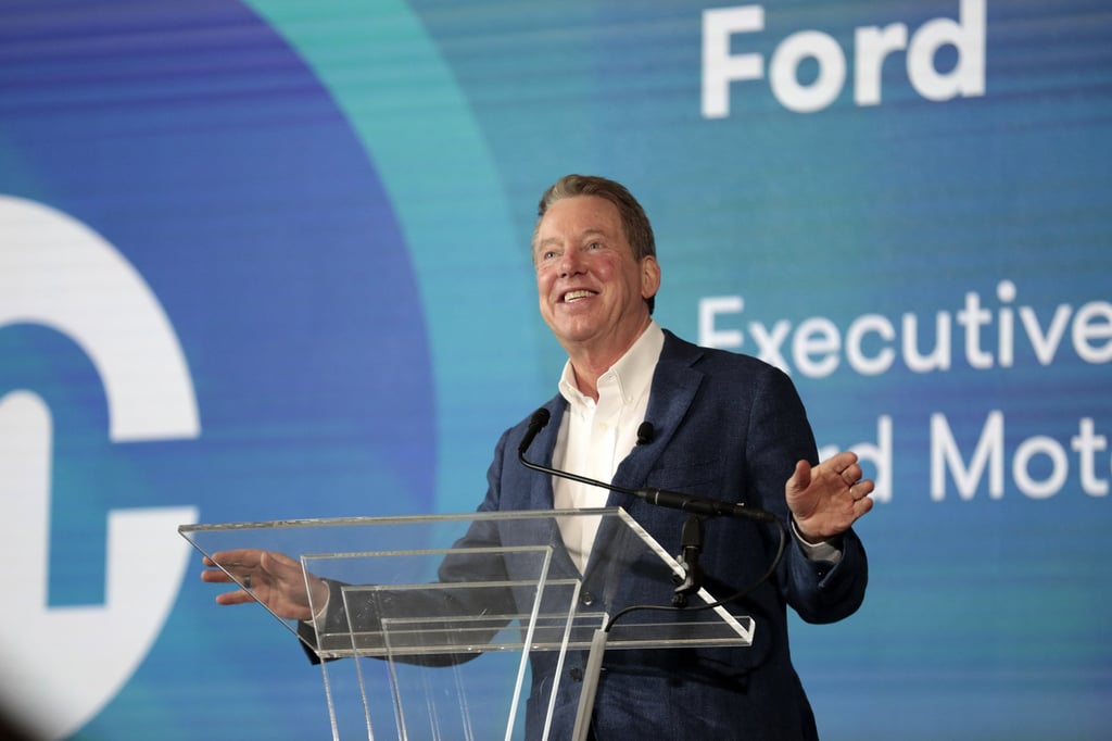 Bill Ford Jnr, executive chairman of Ford Motor Co says the US is not quite ready yet to compete with China in the EV production. Photo: Bloomberg