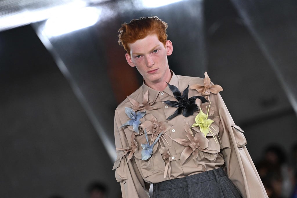 A model presents a creation for Prada men’s spring/summer 2024 fashion show as part of the Fashion Week in Milan, Italy, on June 18. Photo: AFP A model presents a creation for Prada men’s spring/summer 2024 fashion show as part of the Fashion Week in Milan, Italy, on June 18. Photo: AFP