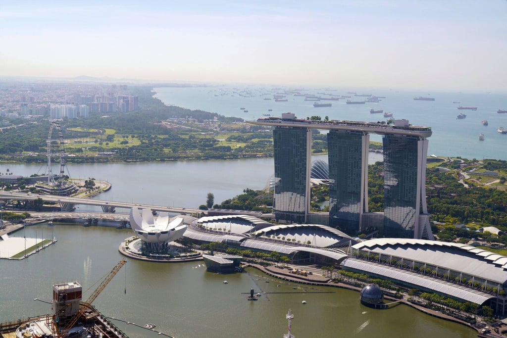 The Marina Bay Sands hotel and casino in Singapore. Photo: Bloomberg The Marina Bay Sands hotel and casino in Singapore. Photo: Bloomberg