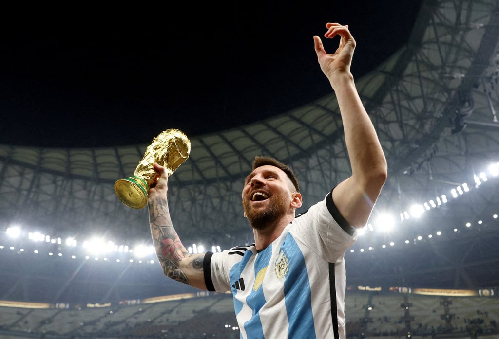 Lionel Messi’s global appeal remains as high as ever after he led Argentina to World Cup glory last year. Photo: Reuters