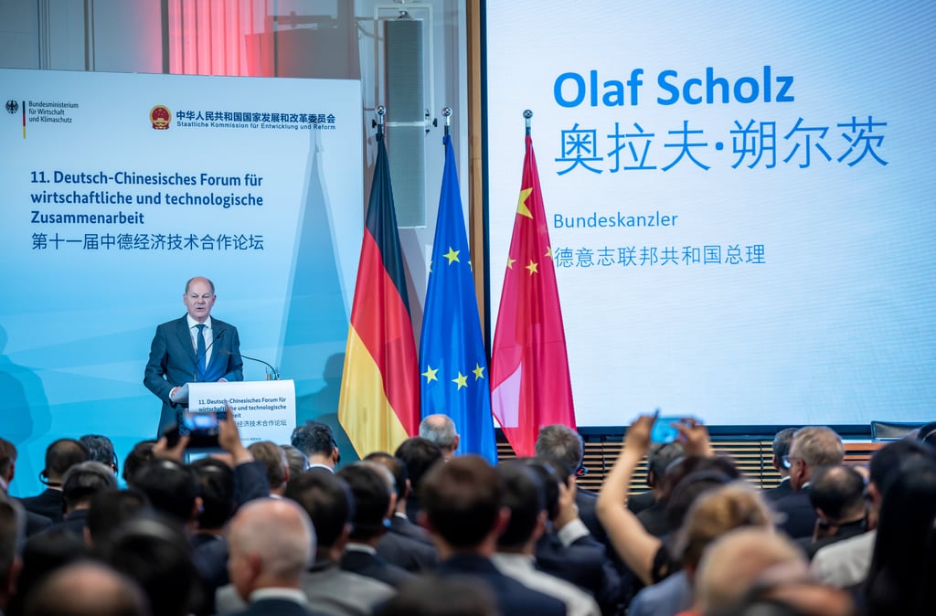 Ukraine war German chancellor renews call for China to persuade Russia