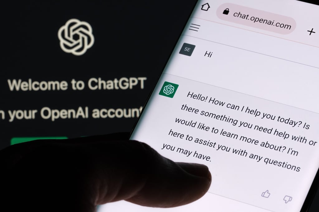 A ChatGPT chat bot screen seen on a smartphone. Photo: Shutterstock A ChatGPT chat bot screen seen on a smartphone. Photo: Shutterstock