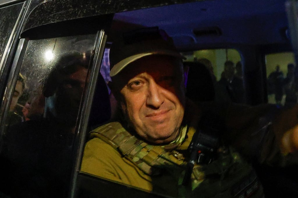 Wagner mercenary chief Yevgeny Prigozhin leaves the headquarters of the Southern Military District amid the group’s pullout from the city of Rostov-on-Don, Russia on June 24. Photo: Reuters Wagner mercenary chief Yevgeny Prigozhin leaves the headquarters of the Southern Military District amid the group’s pullout from the city of Rostov-on-Don, Russia on June 24. Photo: Reuters