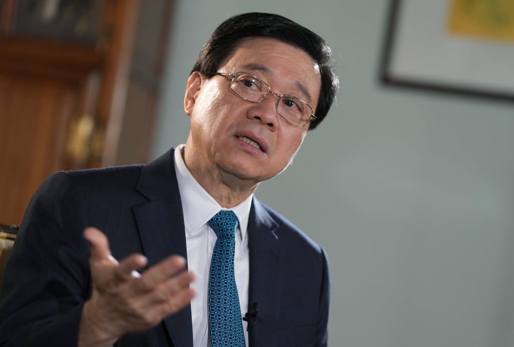 Experts say top government figures such as Chief Executive John Lee are not using social media to the best advantage. Photo: Sam Tsang