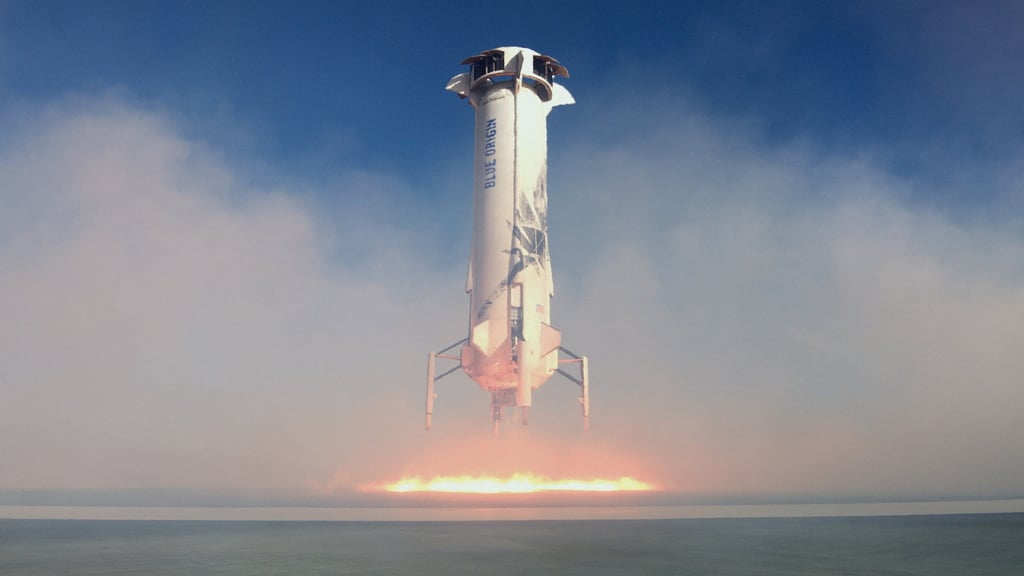 Jeff Bezos’ space exploration company Blue Origin has sent numerous humans, including Bezos himself, to space. Photo: TNS