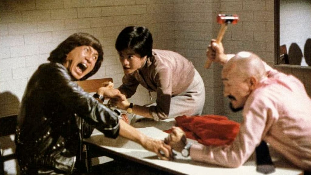 From left: Sam Hui, Sylvia Chang and Karl Maka in a still from “Aces Go Places” (1982). Photo: SCMP