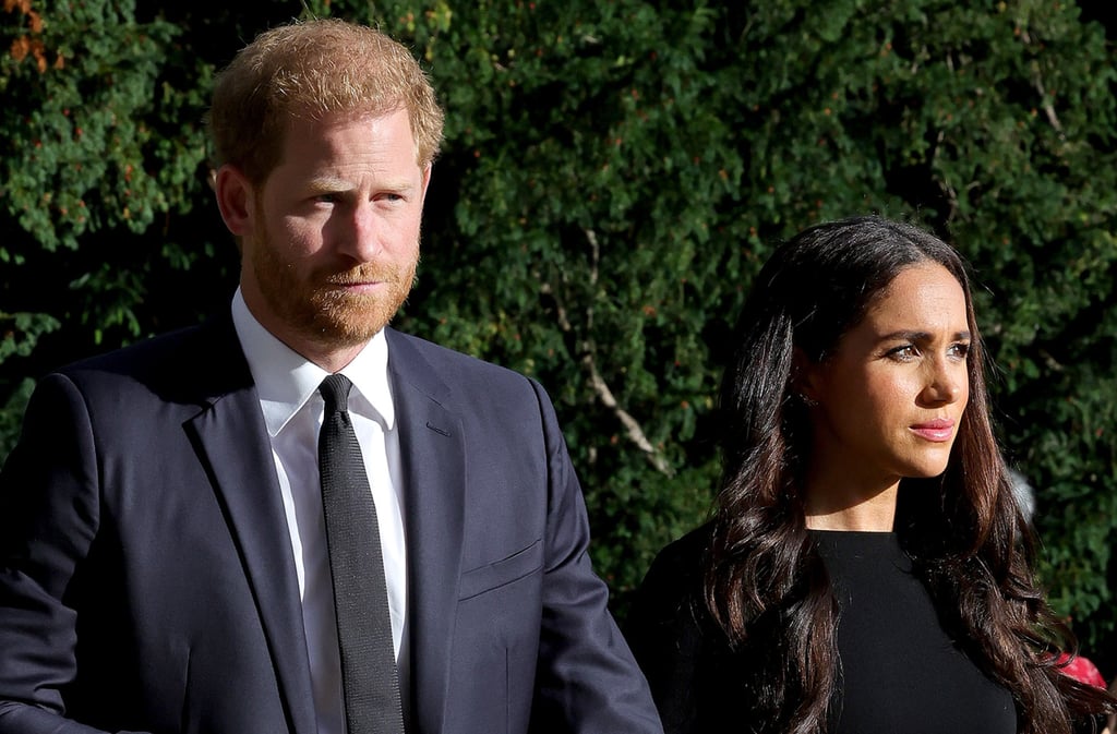 Prince Harry and his wife Meghan at Windsor Castle in September. Photo: Getty Images / TNS Prince Harry and his wife Meghan at Windsor Castle in September. Photo: Getty Images / TNS
