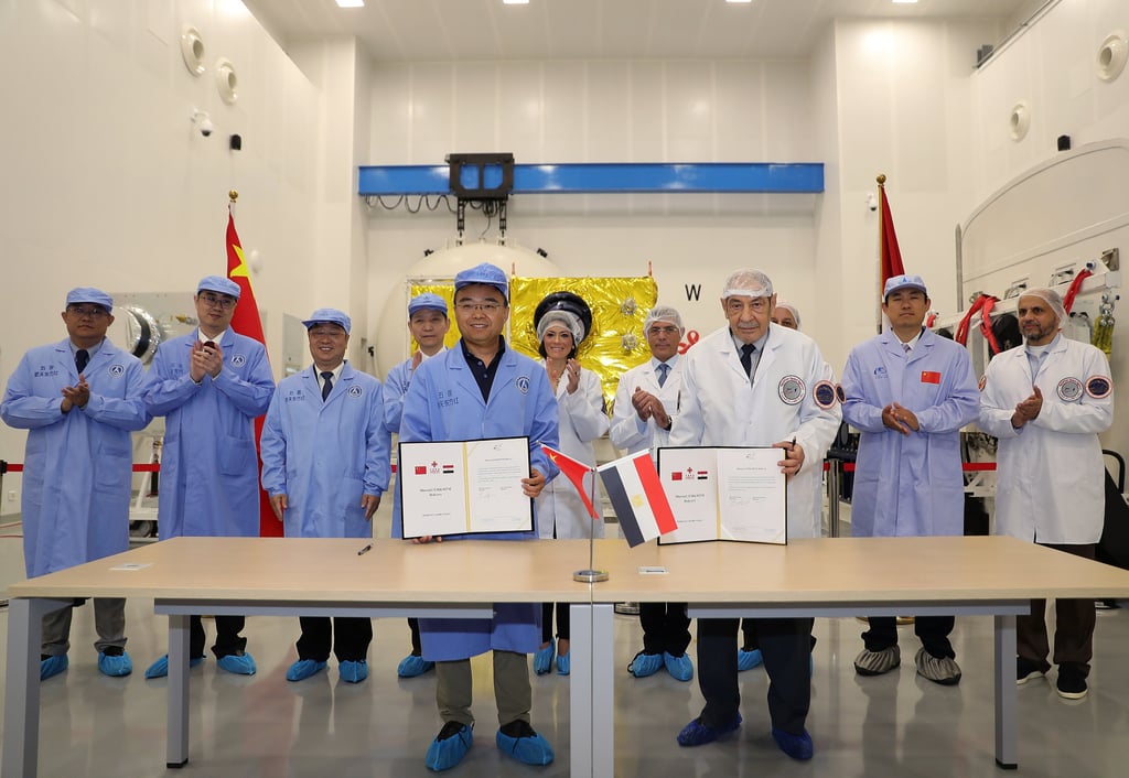 Egypt Gets China Funded Satellites In Step Towards Space Industry Ambitions South China Egypt Gets China Funded Satellites In Step Towards Space Industry Ambitions South China