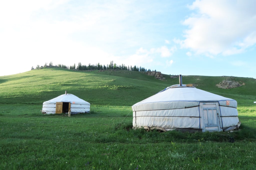 Most people in Mongolia do not live in these traditional gers any more. Photo: Mavis Teo
