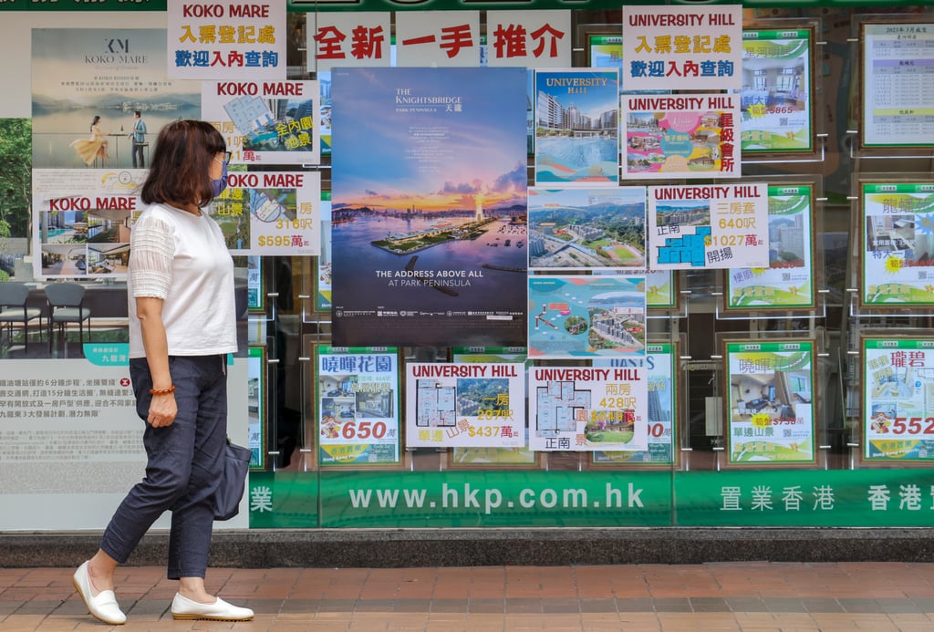 Property transaction volumes in Hong Kong could extend their falling trend to a fourth month in July as caution prevails in one of the world’s priciest real estate markets. Photo: Jelly Tse Property transaction volumes in Hong Kong could extend their falling trend to a fourth month in July as caution prevails in one of the world’s priciest real estate markets. Photo: Jelly Tse