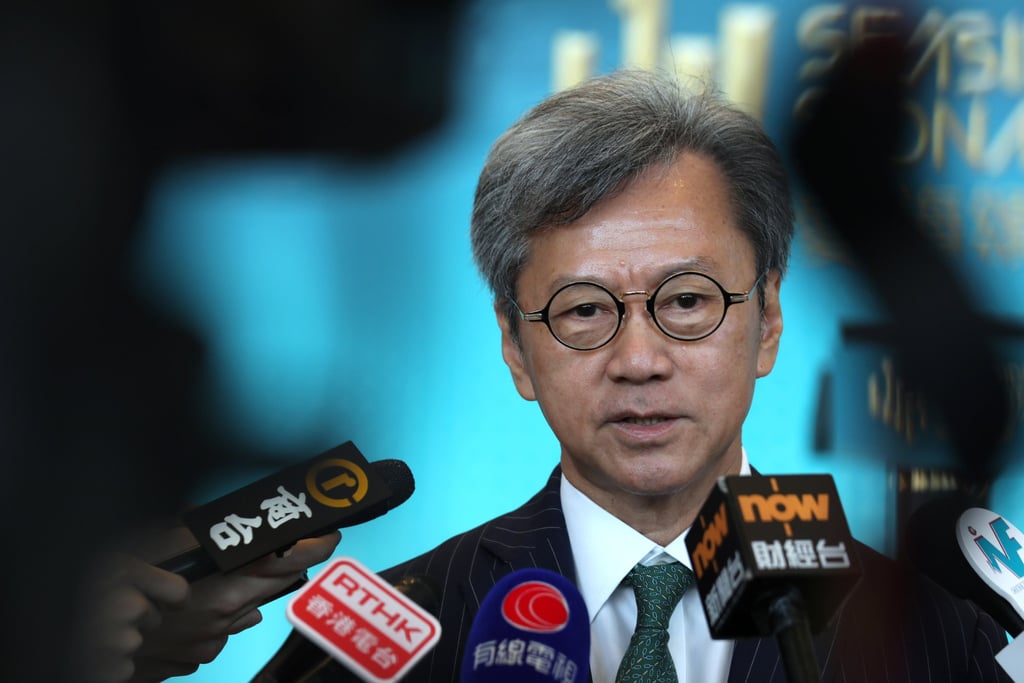 Justin Chiu Kwok-hung, CK Asset’s executive director. Photo: Xiaomei Chen Justin Chiu Kwok-hung, CK Asset’s executive director. Photo: Xiaomei Chen