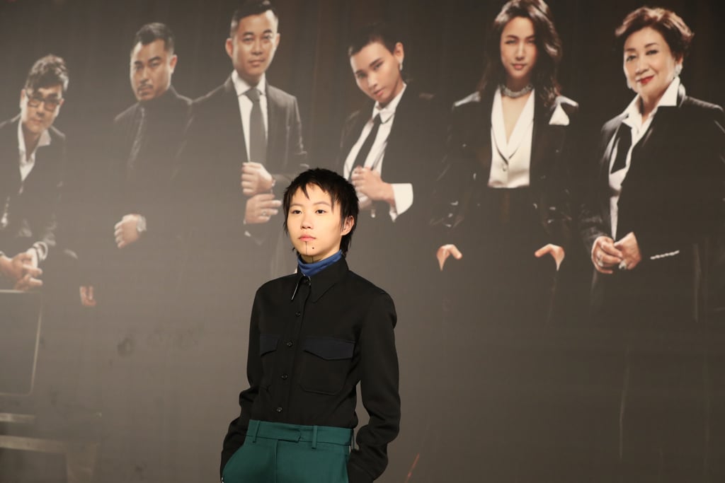 Leah Dou arrives at the 36th Hong Kong Film Awards Presentation Ceremony in Tsim Sha Tsui, in April 2017. Photo: Edward Wong