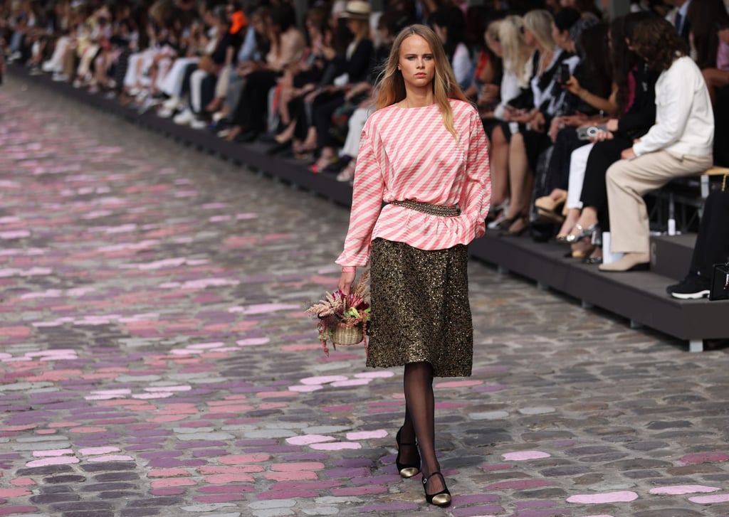 Virginie Viard described her latest collection for Chanel as a portrait of a sensitive yet bold Parisienne. Photo: Xinhua Virginie Viard described her latest collection for Chanel as a portrait of a sensitive yet bold Parisienne. Photo: Xinhua