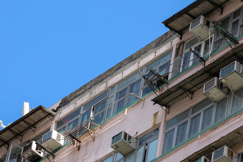 The 57-year-old Po On Building in Mong Kok. Photo: Jelly Tse
