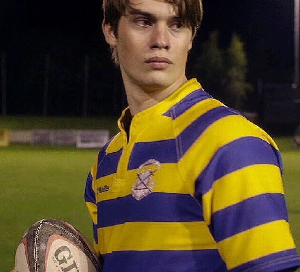 Apart from acting, Nicholas Galitzine also played rugby at school. Photo: @nicholasgalitzine/Instagram