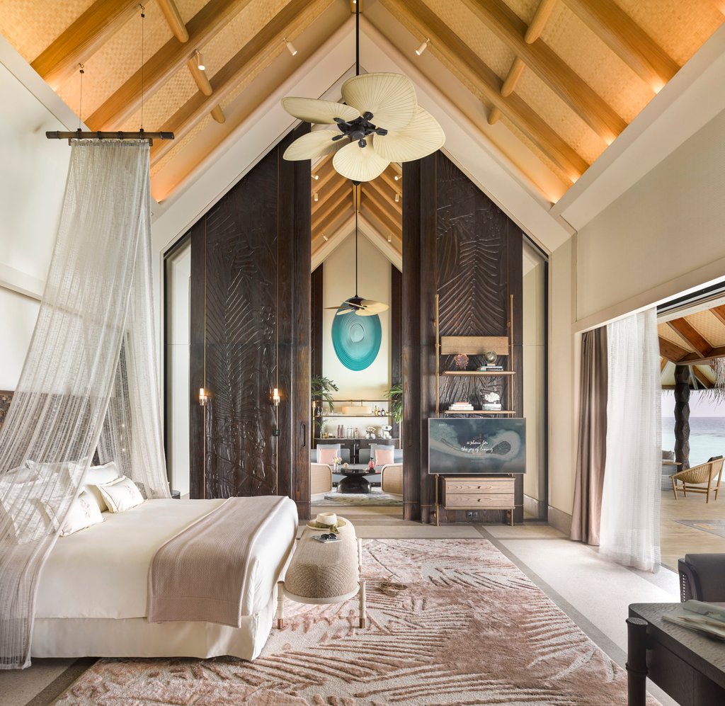 A one-bedroom villa at Joali Maldives. Photo: Handout A one-bedroom villa at Joali Maldives. Photo: Handout