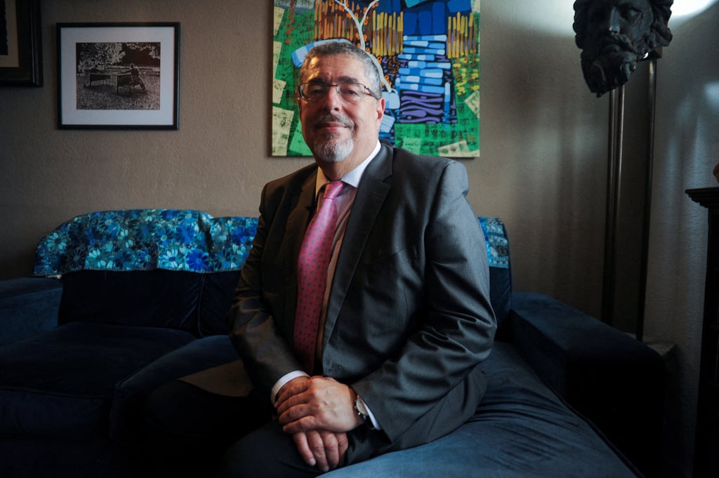 Bernardo Arevalo says Guatemala needs to adopt “a foreign policy based on its own interests”. Photo: Reuters Bernardo Arevalo says Guatemala needs to adopt “a foreign policy based on its own interests”. Photo: Reuters