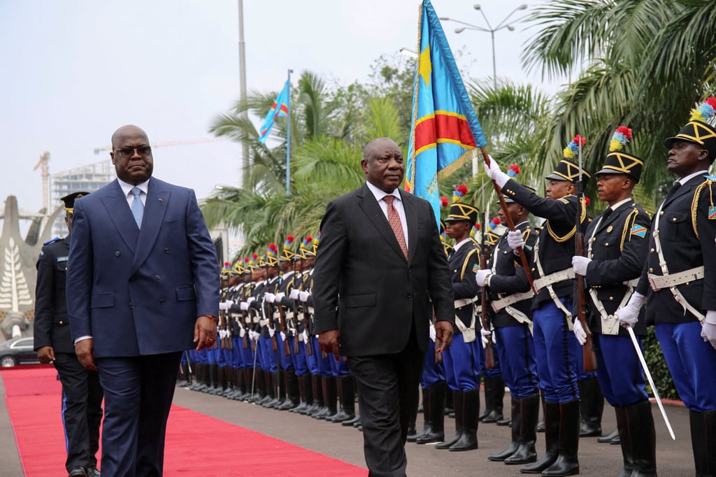 South African President Cyril Ramaphosa did not say if Putin – who is wanted by the International Criminal Court over accusations that Russia unlawfully deported Ukrainian children – would attend or not. Photo: Reuters South African President Cyril Ramaphosa did not say if Putin – who is wanted by the International Criminal Court over accusations that Russia unlawfully deported Ukrainian children – would attend or not. Photo: Reuters