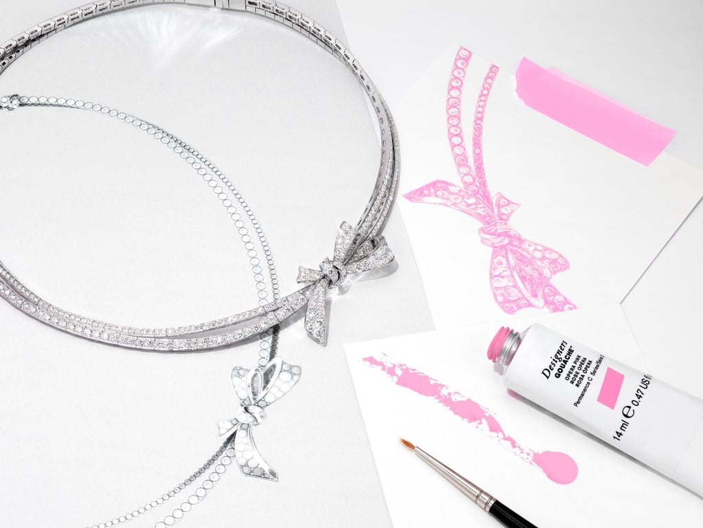 Graff diamond double strand knot necklace from the Tilda’s Bow collection. Photo: Graff Graff diamond double strand knot necklace from the Tilda’s Bow collection. Photo: Graff