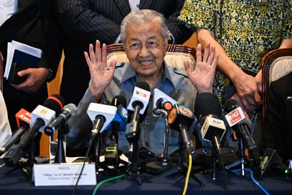 Mahathir Mohamad’s ‘Malay Proclamation’ has become a rallying point for the country’s Malay nationalists. Photo: AFP Mahathir Mohamad’s ‘Malay Proclamation’ has become a rallying point for the country’s Malay nationalists. Photo: AFP