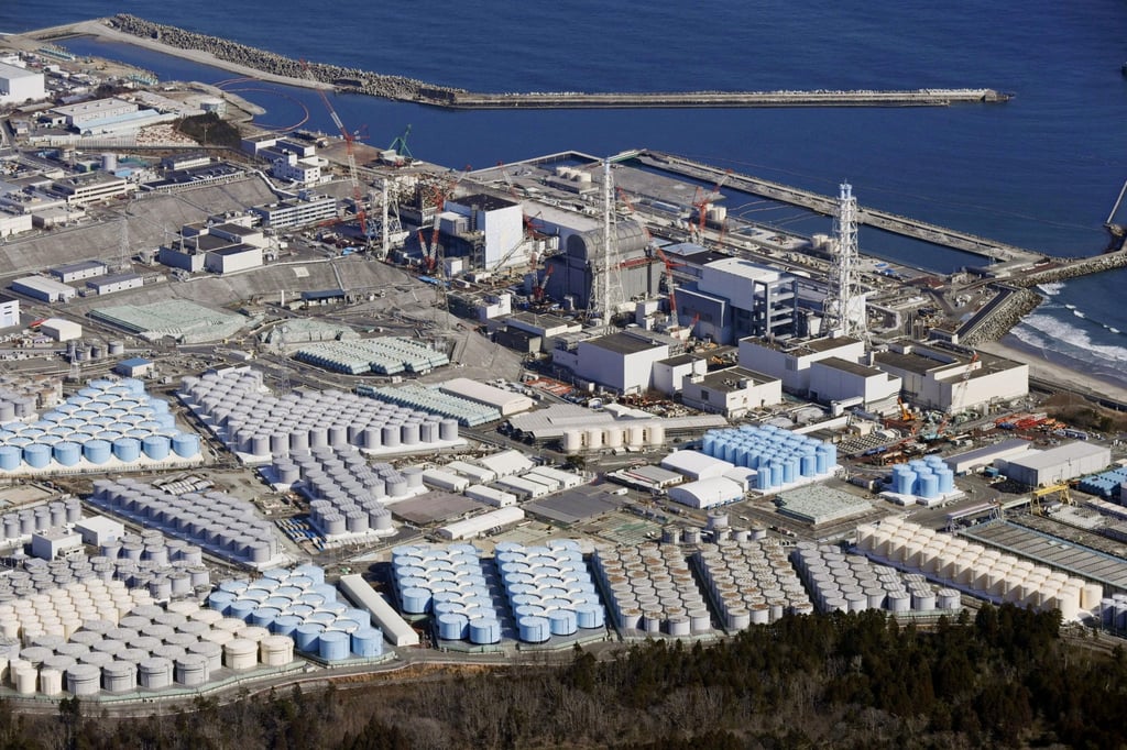 An aerial view of the storage tanks for treated water at the tsunami-crippled Fukushima Daiichi nuclear power plant in Japan. Photo: Kyodo via Reuters An aerial view of the storage tanks for treated water at the tsunami-crippled Fukushima Daiichi nuclear power plant in Japan. Photo: Kyodo via Reuters