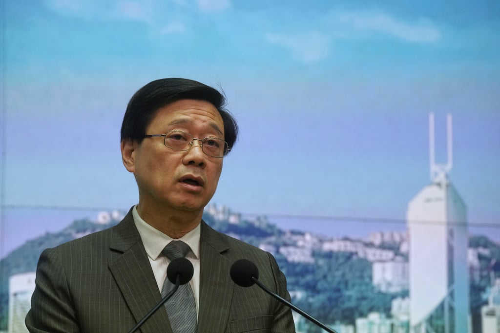 John Lee has vowed to step up enforcement efforts on checks for aged buildings. Photo: Elson Li John Lee has vowed to step up enforcement efforts on checks for aged buildings. Photo: Elson Li