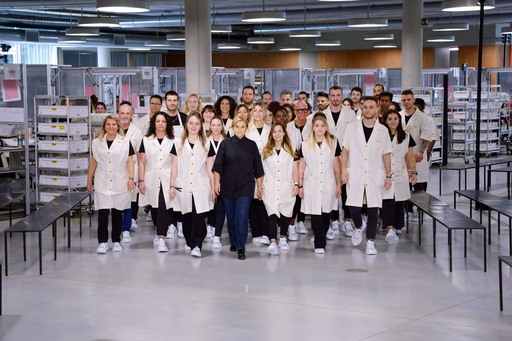 The entire workforce had a part in the Spring/Summer 2024 men’s show in June. Photo: Handout The entire workforce had a part in the Spring/Summer 2024 men’s show in June. Photo: Handout