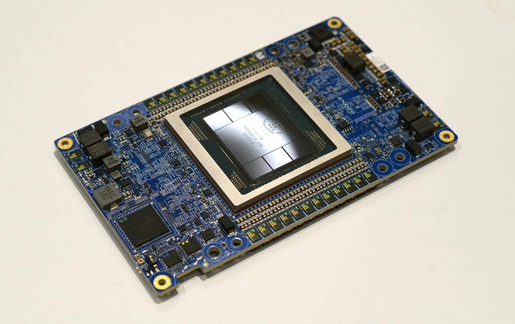 The Habana Gaudi2 Mezzanine Card was initially launched by Intel in the US on May 10, 2022. Photo: Handout The Habana Gaudi2 Mezzanine Card was initially launched by Intel in the US on May 10, 2022. Photo: Handout