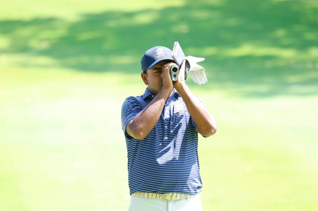 Anirban Lahiri will be part of an all-professional India team for the Games in September. Photo: EPA-EFE