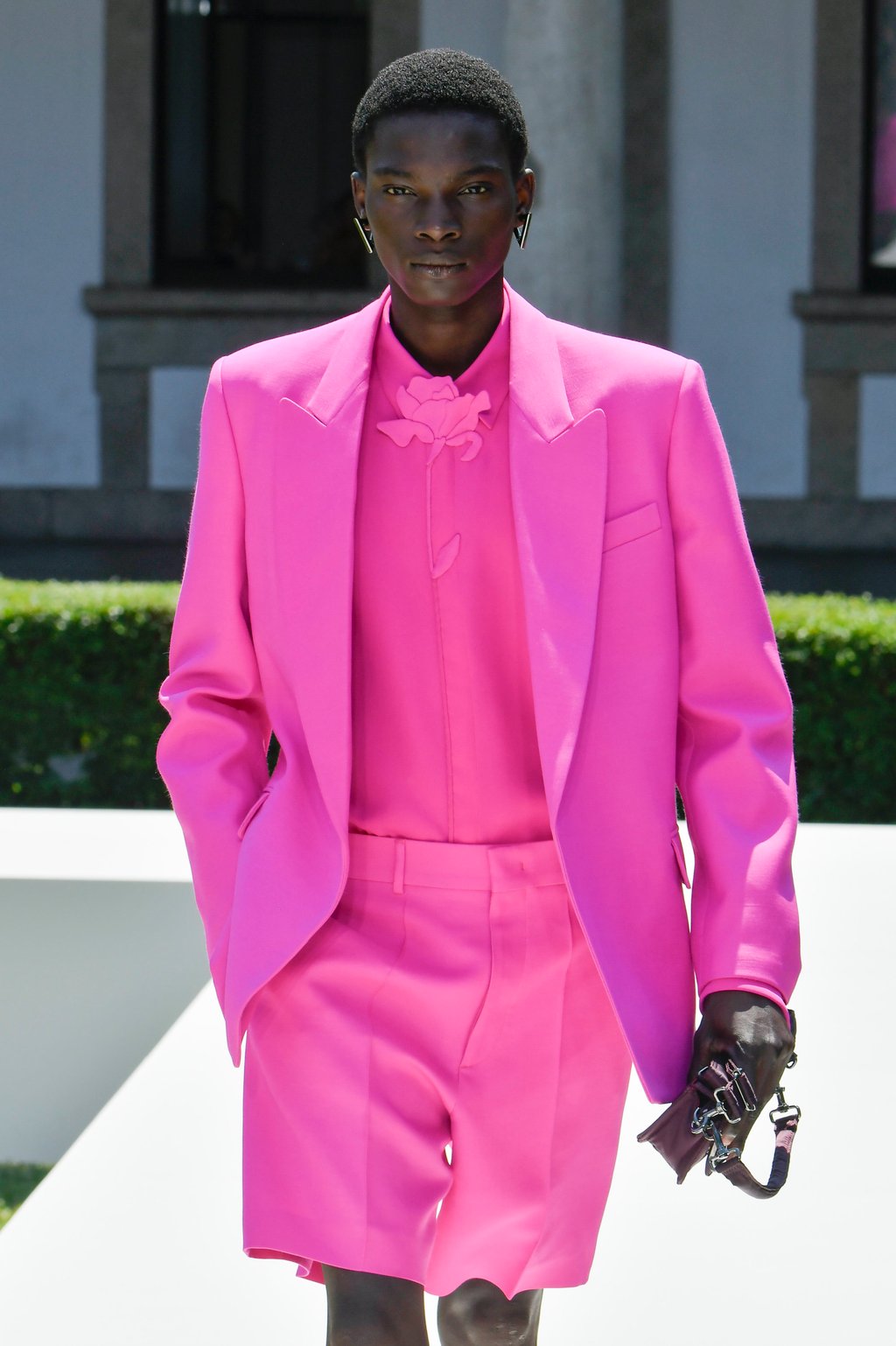 A look from the Valentino spring/summer 2024 menswear fashion show. Photo: Getty Images