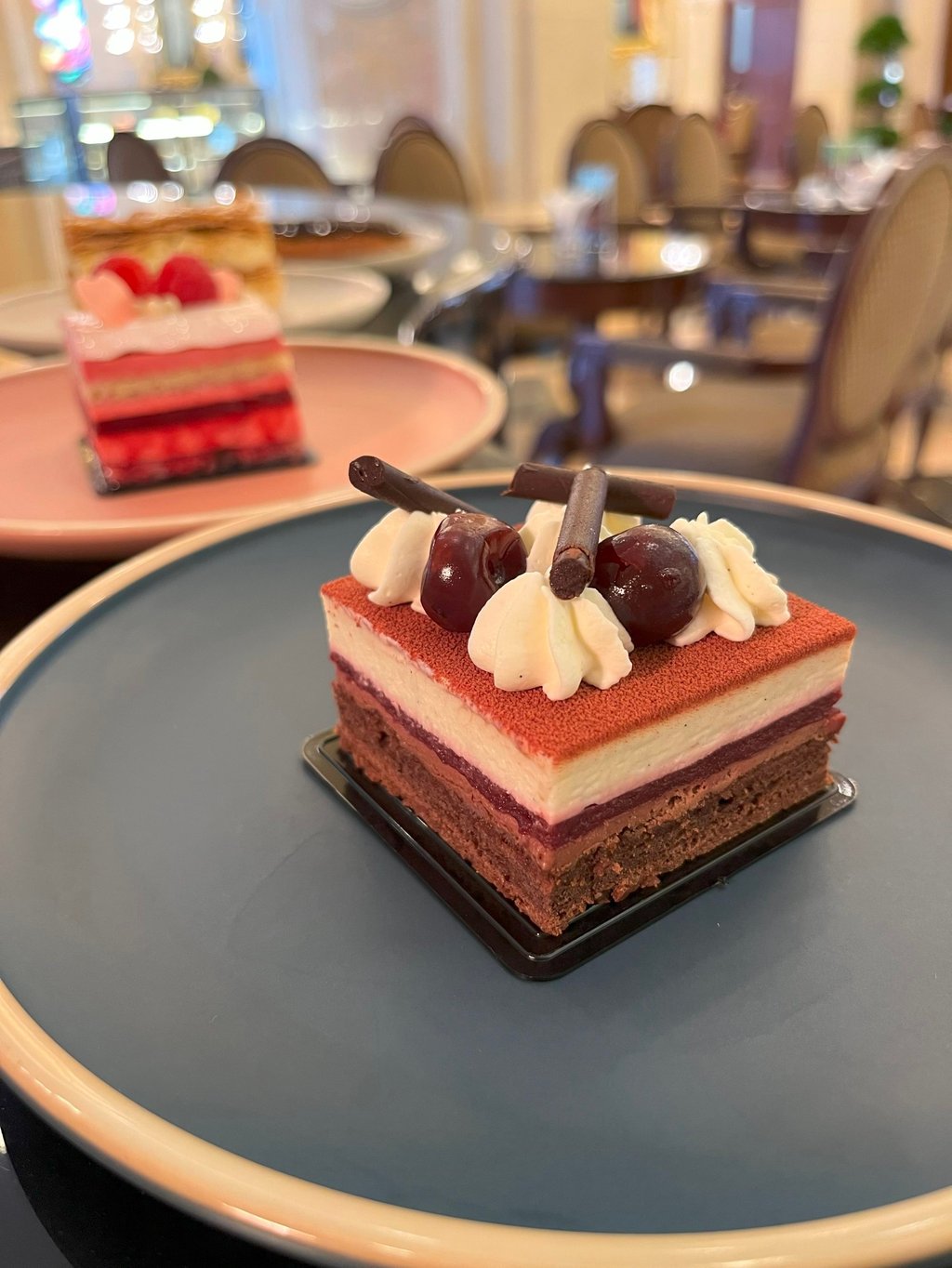 Part of the afternoon tea set at Majestic. Photo: Handout Part of the afternoon tea set at Majestic. Photo: Handout